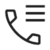 call log 100dp 1F1F1F FILL0 wght300 GRAD0 opsz48